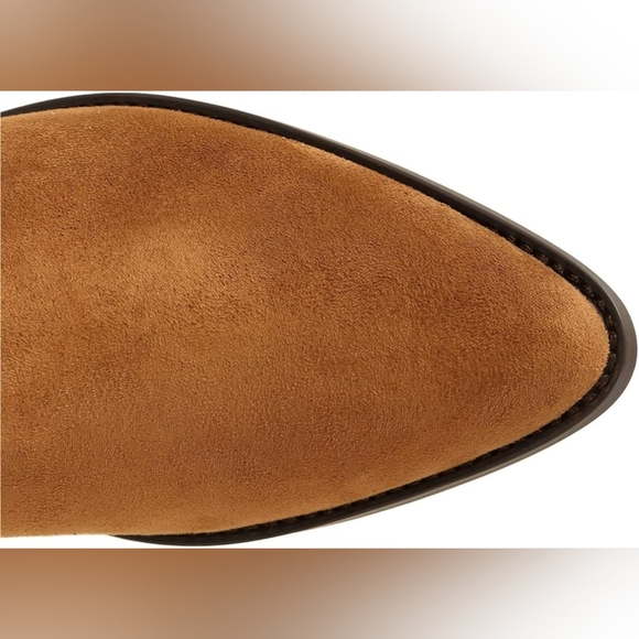 Walnut Brown Fringe Boho Western Boots - Picture 3 of 5